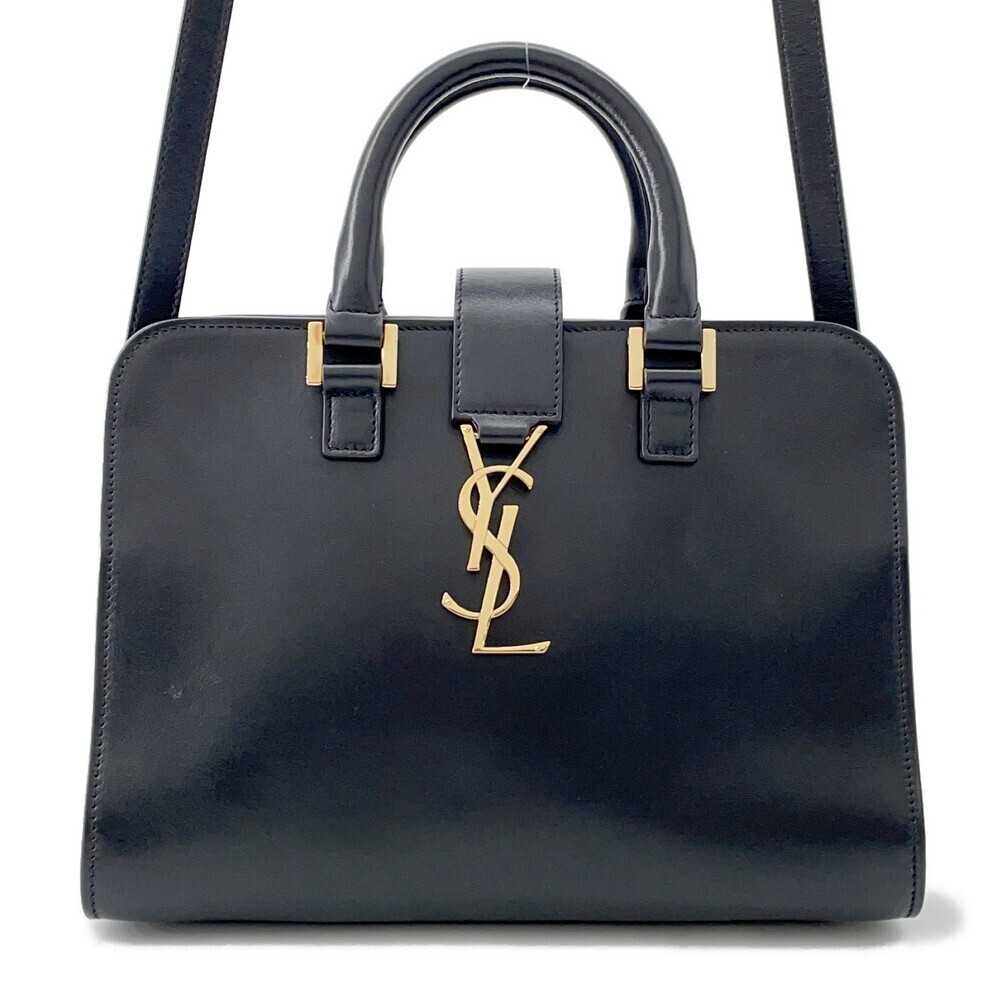 Saint Laurent Paris Baby Cabas Handbag Black Bag